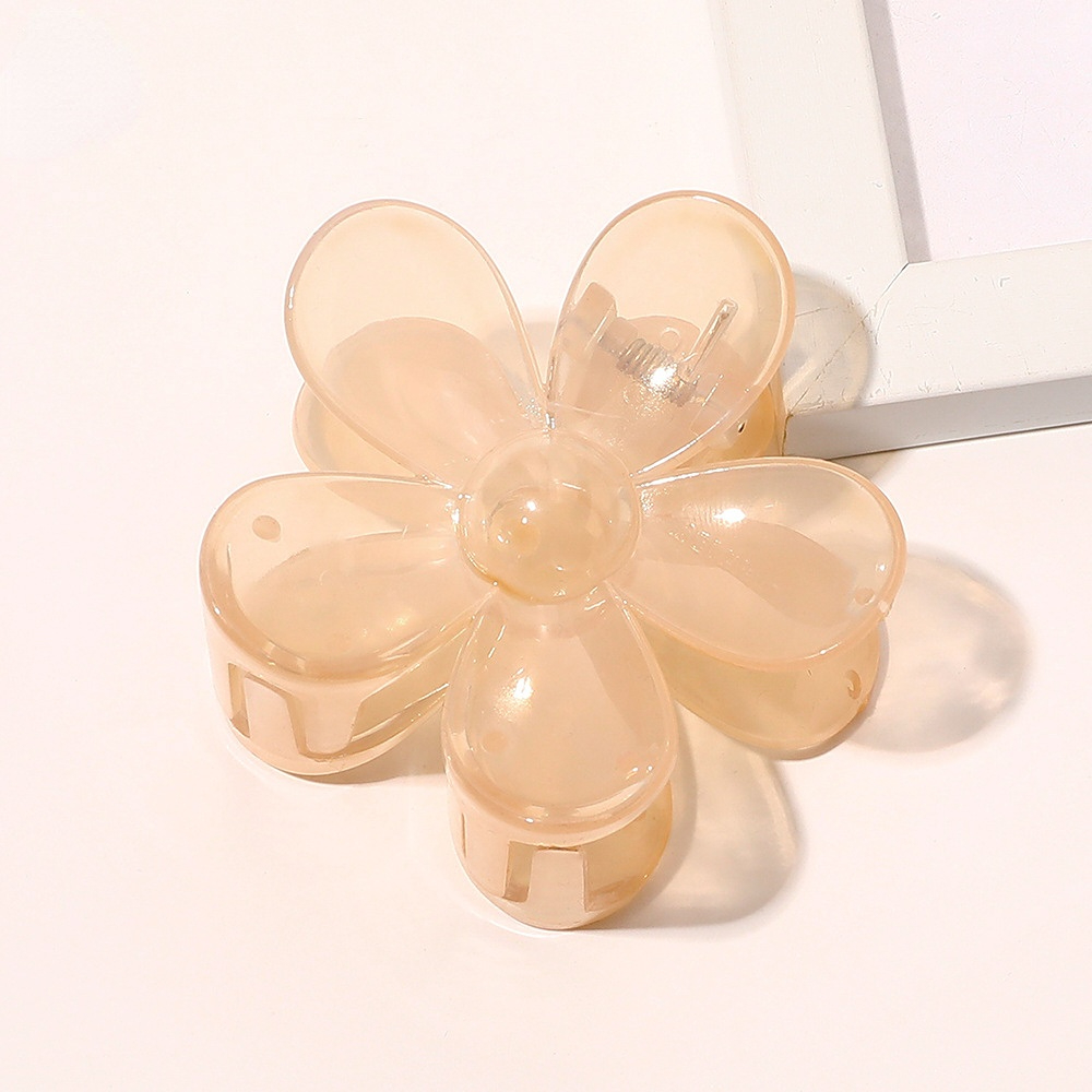 1 Piece Simple Series Daily Flower Imitation Acetate Sheet Women's Hair Clips