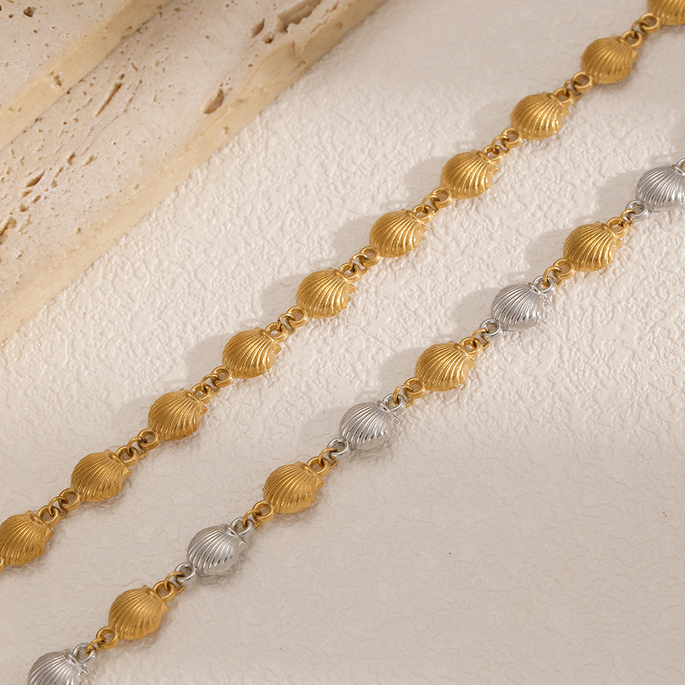 style stainless steel gold color chain bracelets h5Picture3
