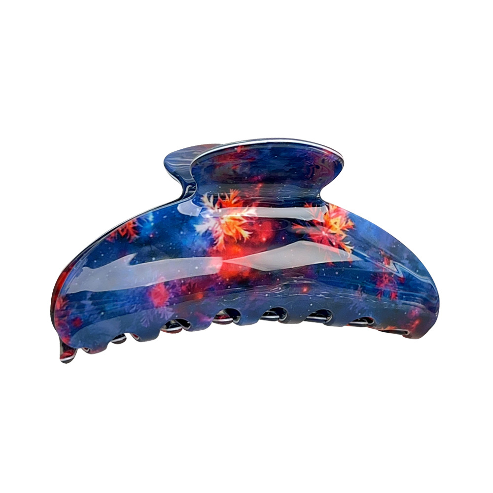 1 Pair Simple Series Casual Mixed Color PVC Women's Hair Claws Picture4