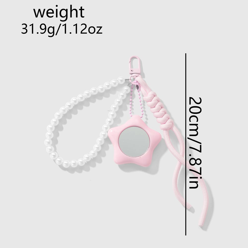 Simple Star Alloy Bag Charms Picture2