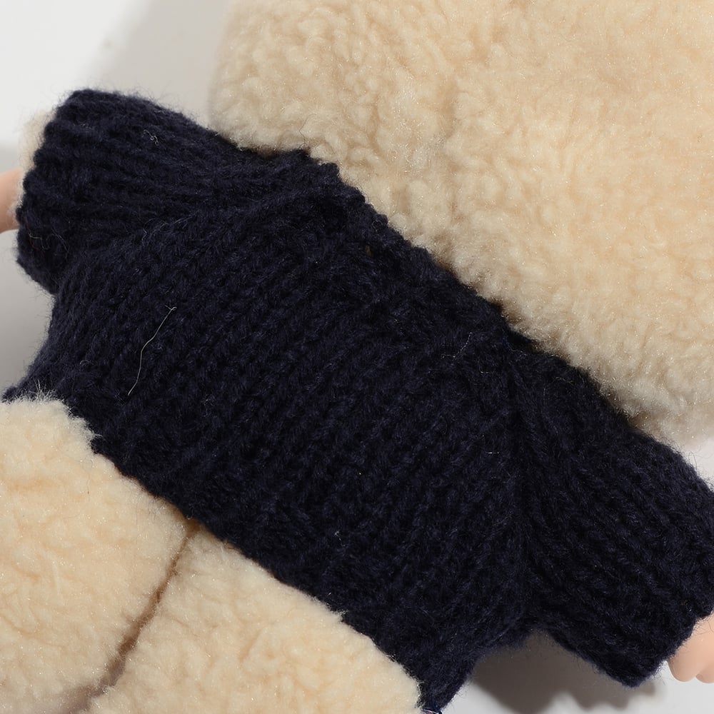 1 pieza linda ropa de suéter de muñeca a rayas h5Imagen6