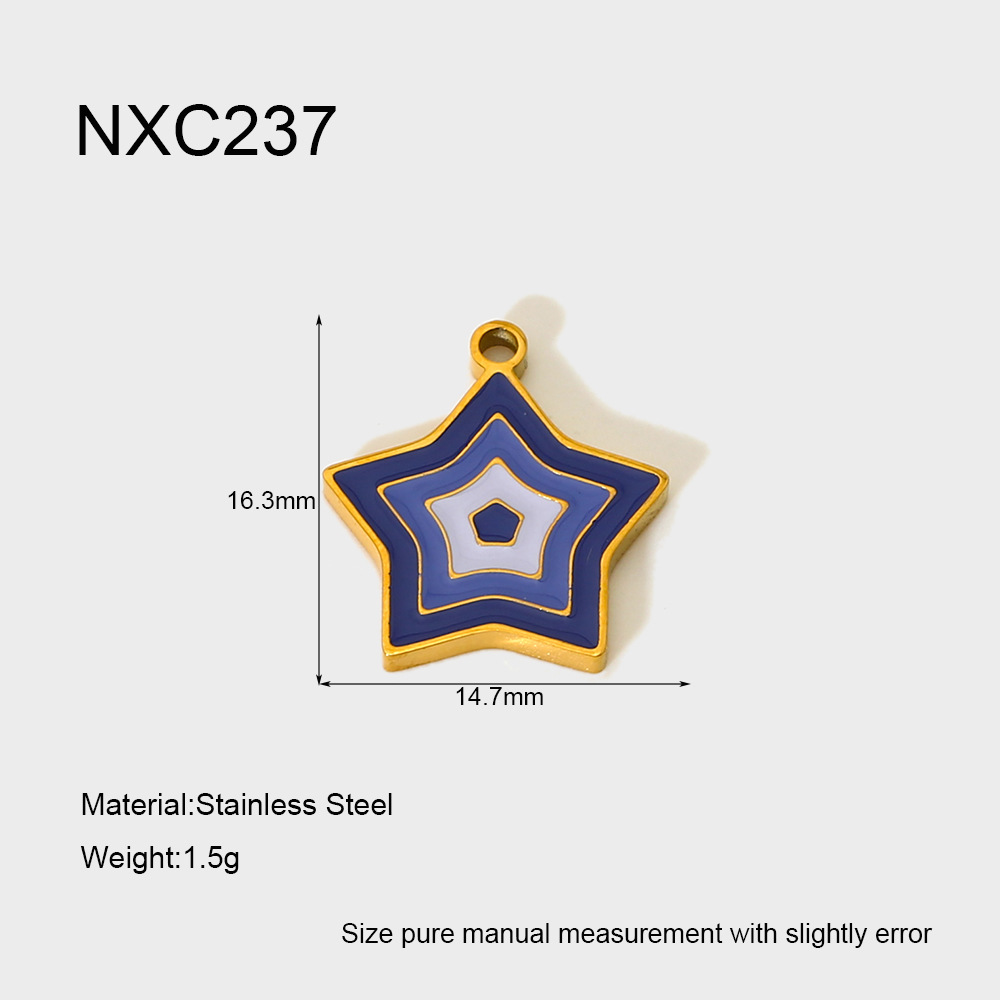 Ethnic Series DIY Stainless Steel Pendants