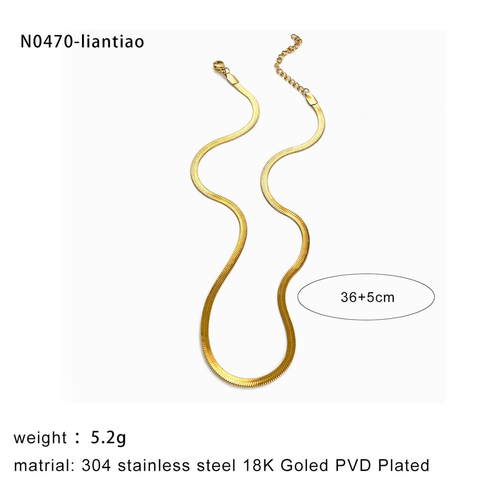 1 Piece Fish Stainless Steel Gold Color Pendant Necklace