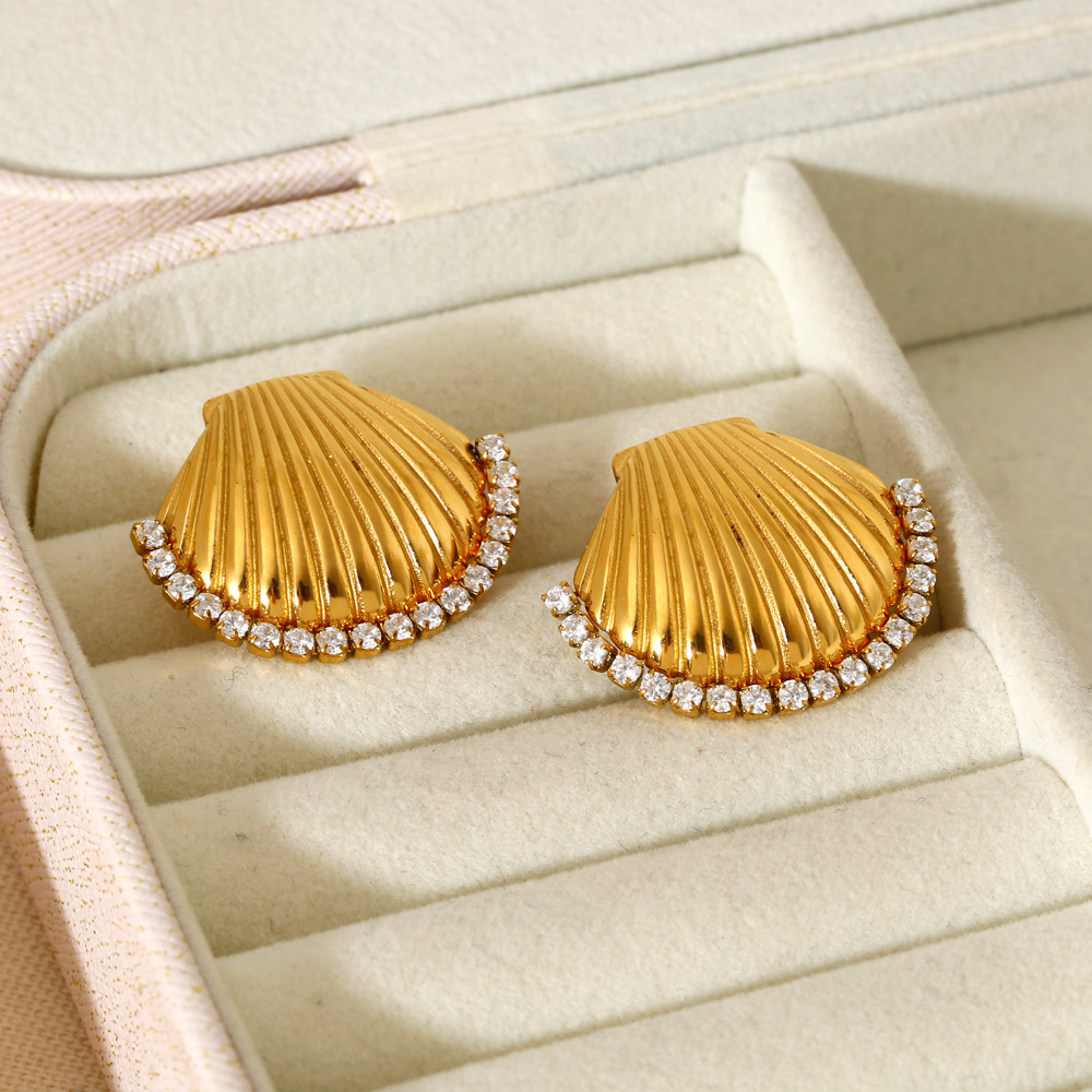 Classic Series Retro Turtle Stainless Steel  Women's Stud Earrings h5Picture4