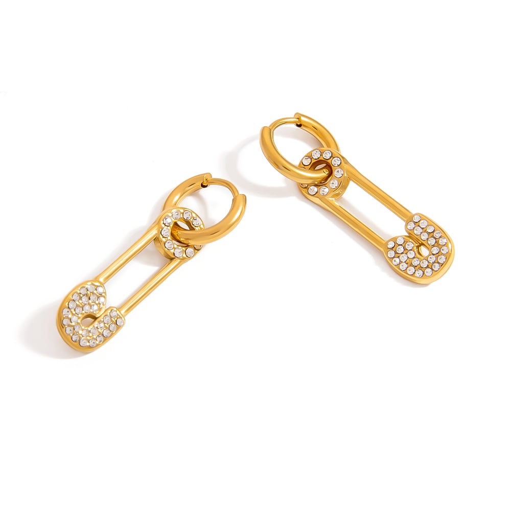 Daily Geometric Stainless Steel  Gold Color Women's Chain Bracelets