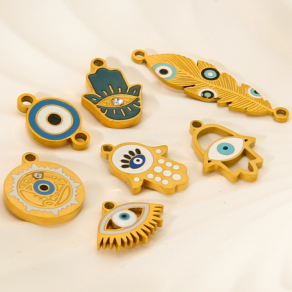 Ethnic Series DIY Stainless Steel Pendants h5Picture3