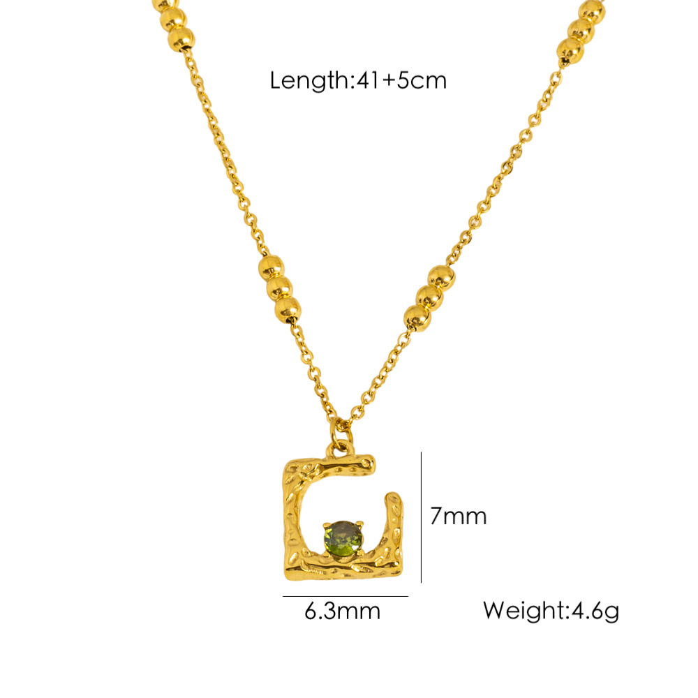 Vintage and Elegant Stainless Steel Pendant Necklace for Women