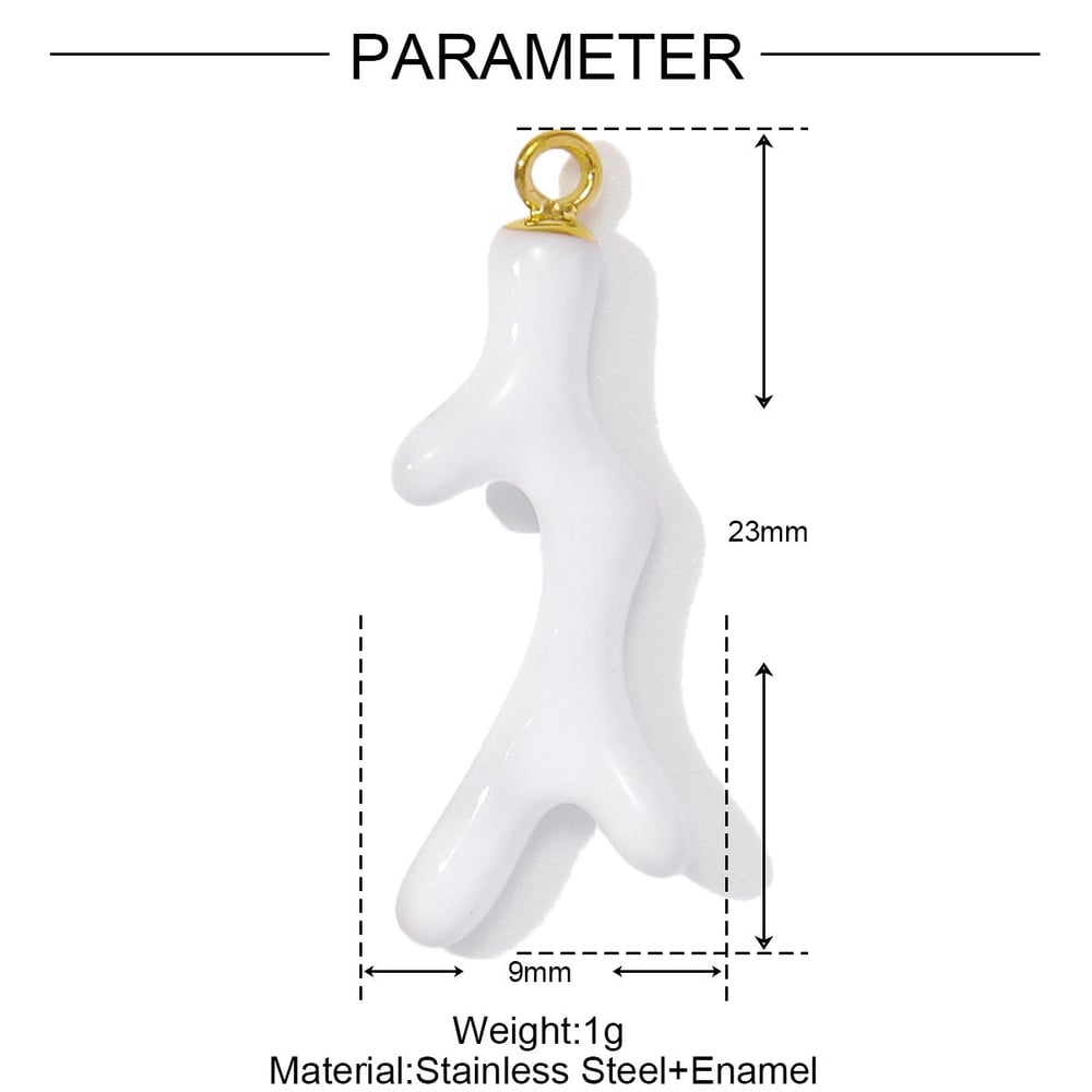 1 Piece Romantic Series DIY Conch Stainless Steel Gold Color Women's Pendants Picture2