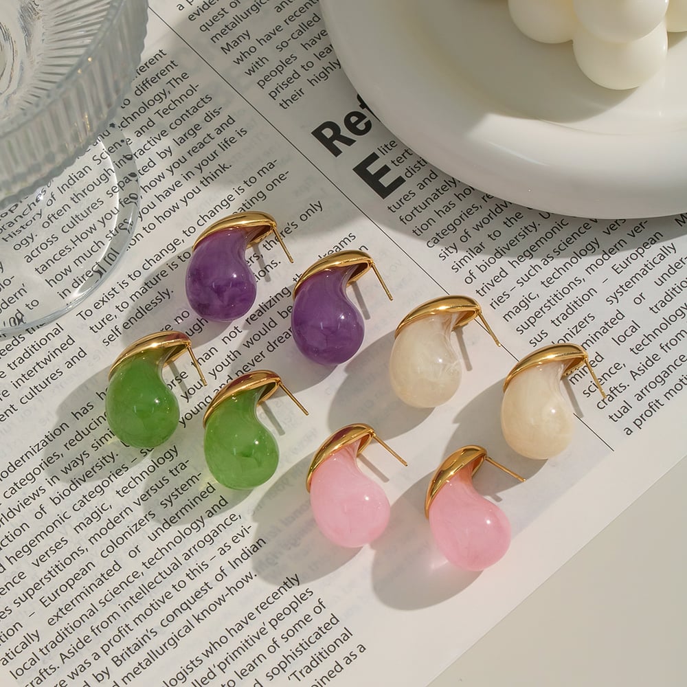 1 Paar tropfenförmige Ohrringe h5Bild2