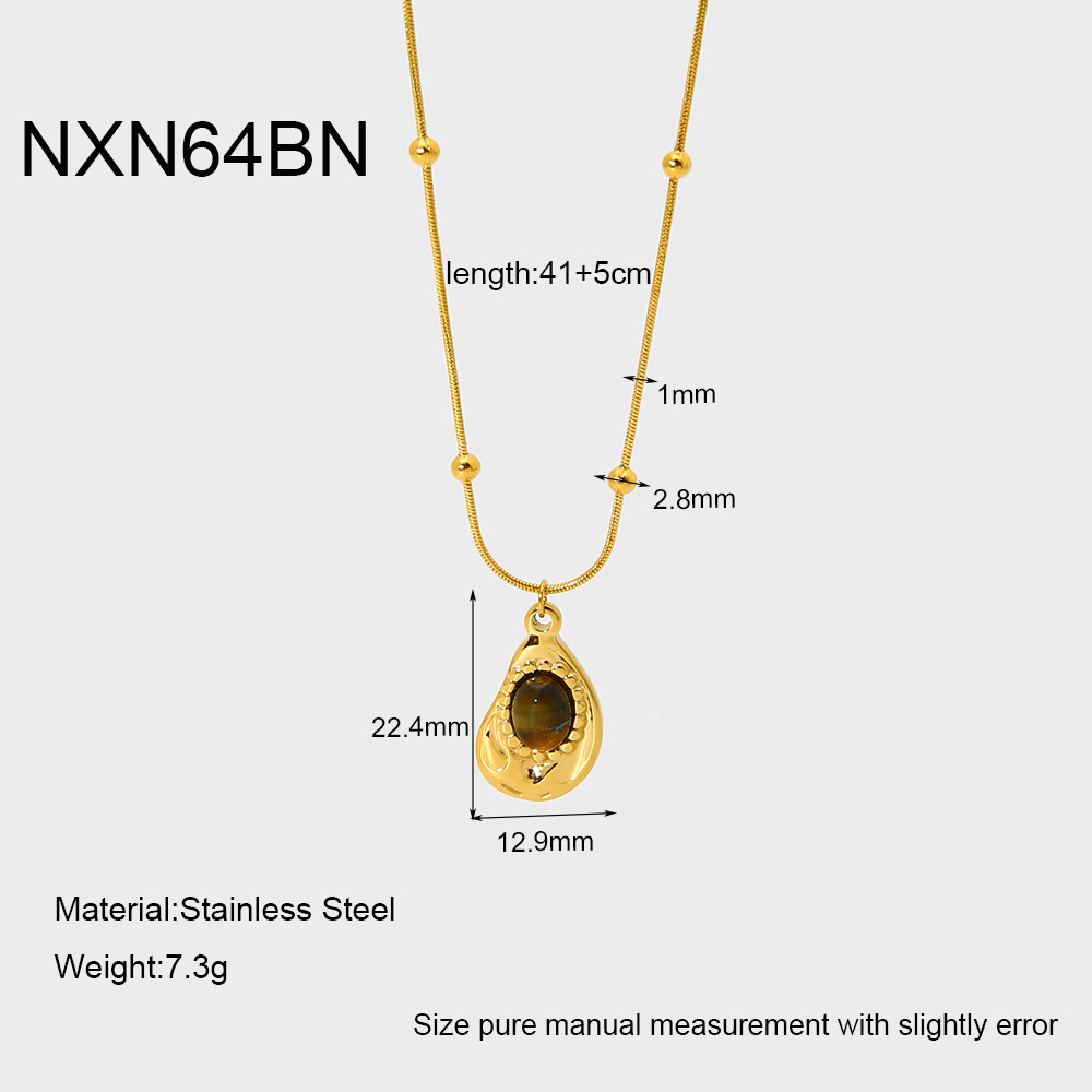 Classic Series Stainless Steel  Women's Pendant Necklaces