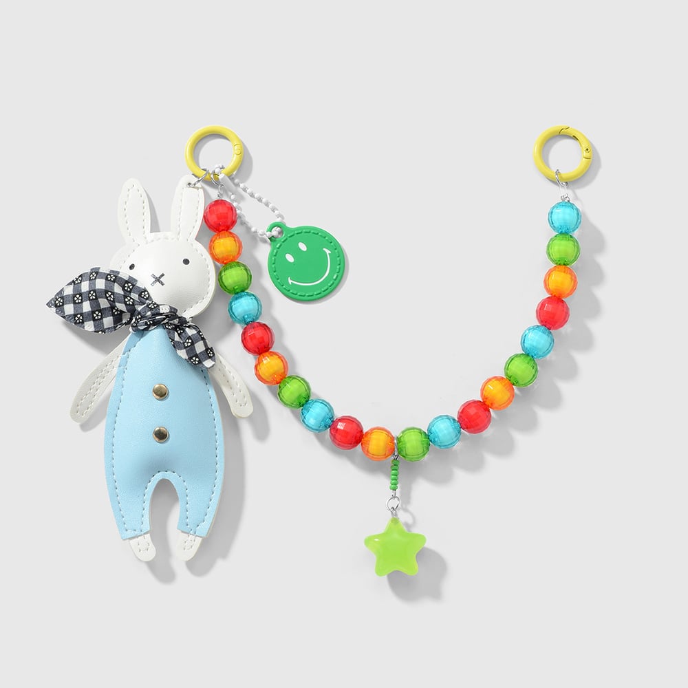 1 Piece Colorful Beads Bag Charms