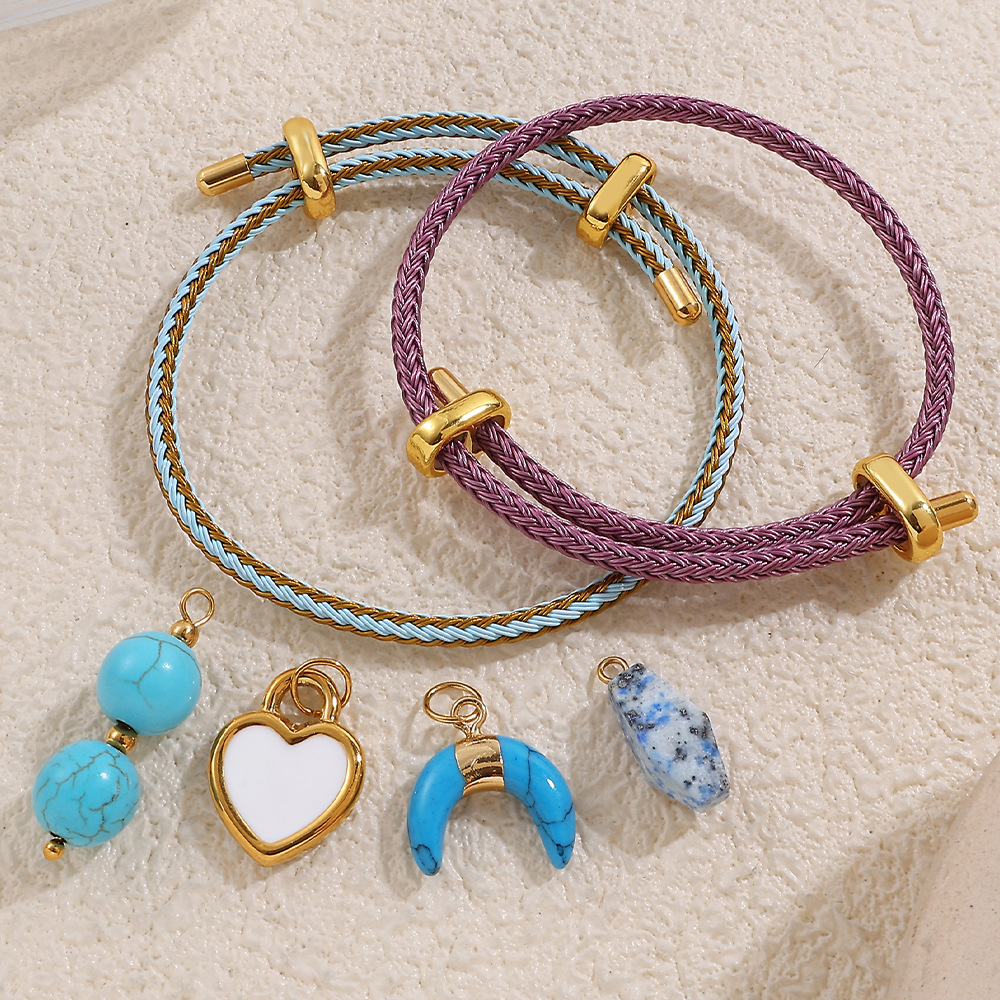 1 pulsera de cuerda ajustable DIY h5Imagen2