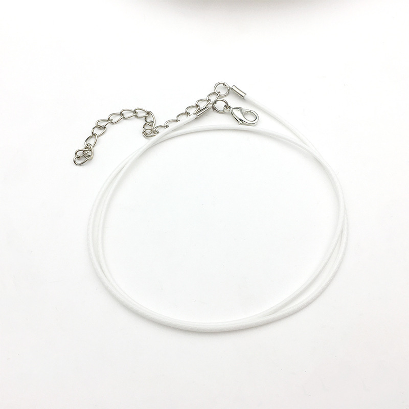 1 Stück DIY Wachsschnur Legierung Schmuckkordeln