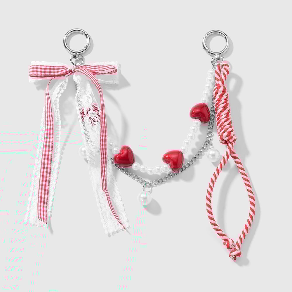 1 Piece Sweet Bow Knot Bag Charms