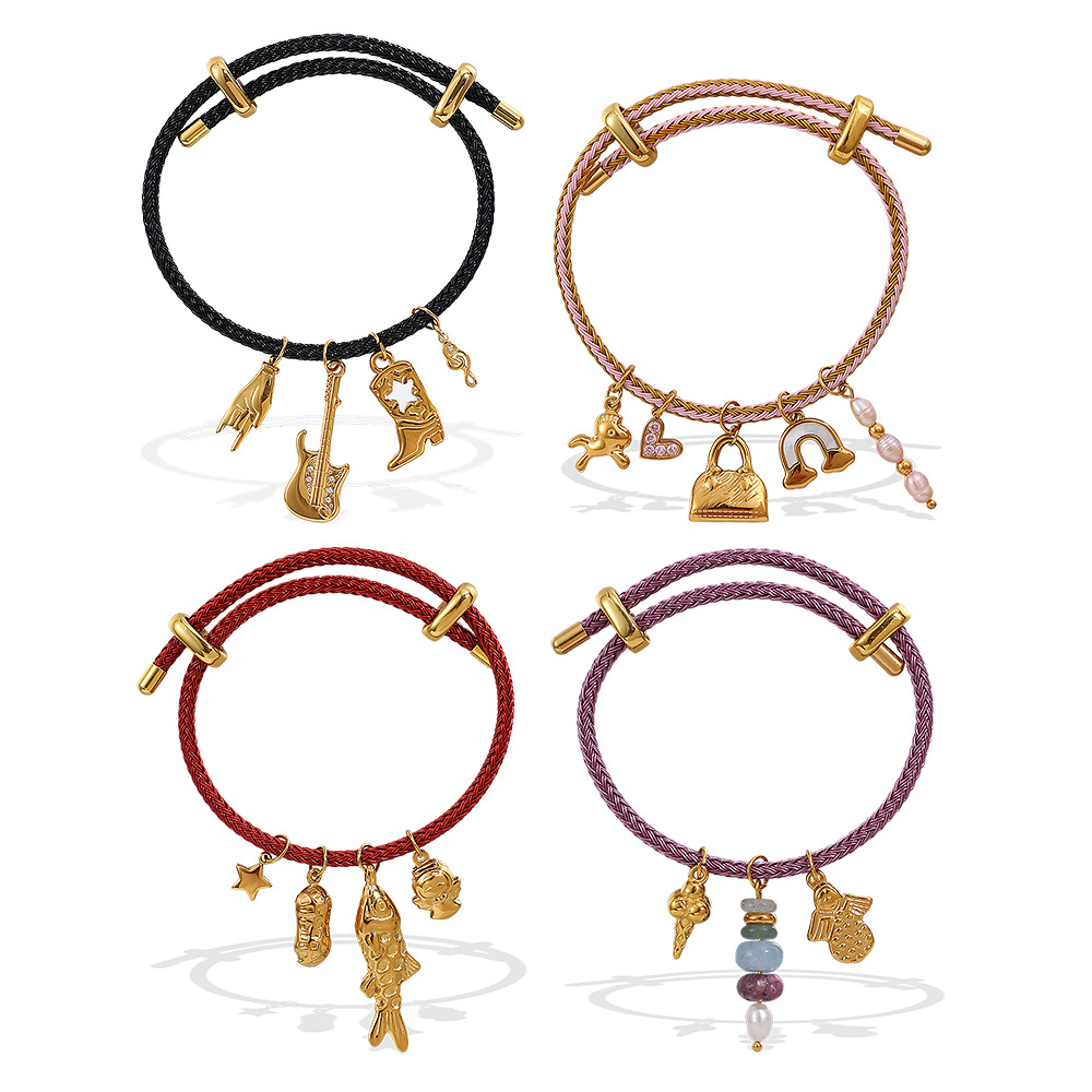 1 pulsera de cuerda ajustable DIY h5Imagen4