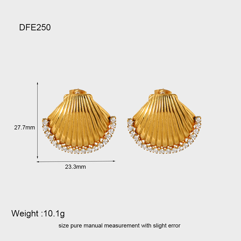 Classic Series Retro Turtle Stainless Steel  Women's Stud Earrings