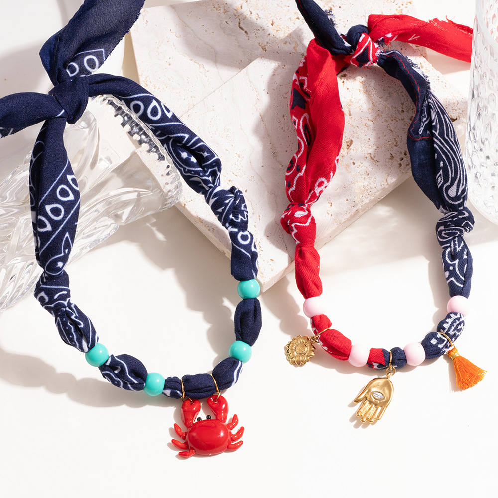 1 Stück Krabben-Anhänger aus Edelstahl in Goldfarbe für Damen Bild3