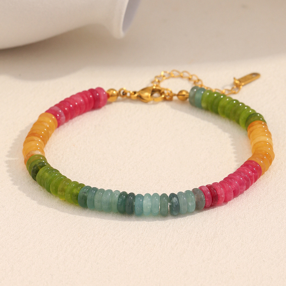 1 Piece Elegant Beads Natural Stones Women's Beaded Necklaces h5Picture6