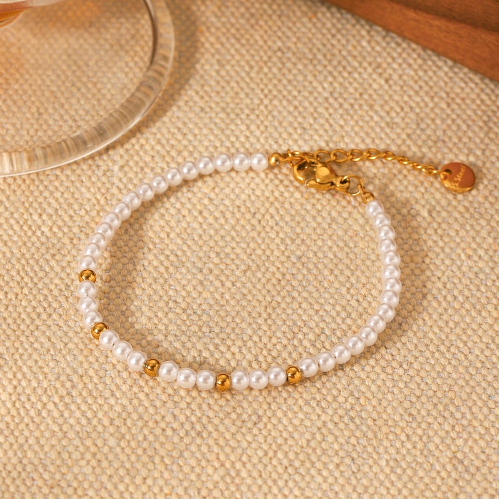 1 Stück Simple Series Tägliche Damen-Perlenarmbänder Bild5