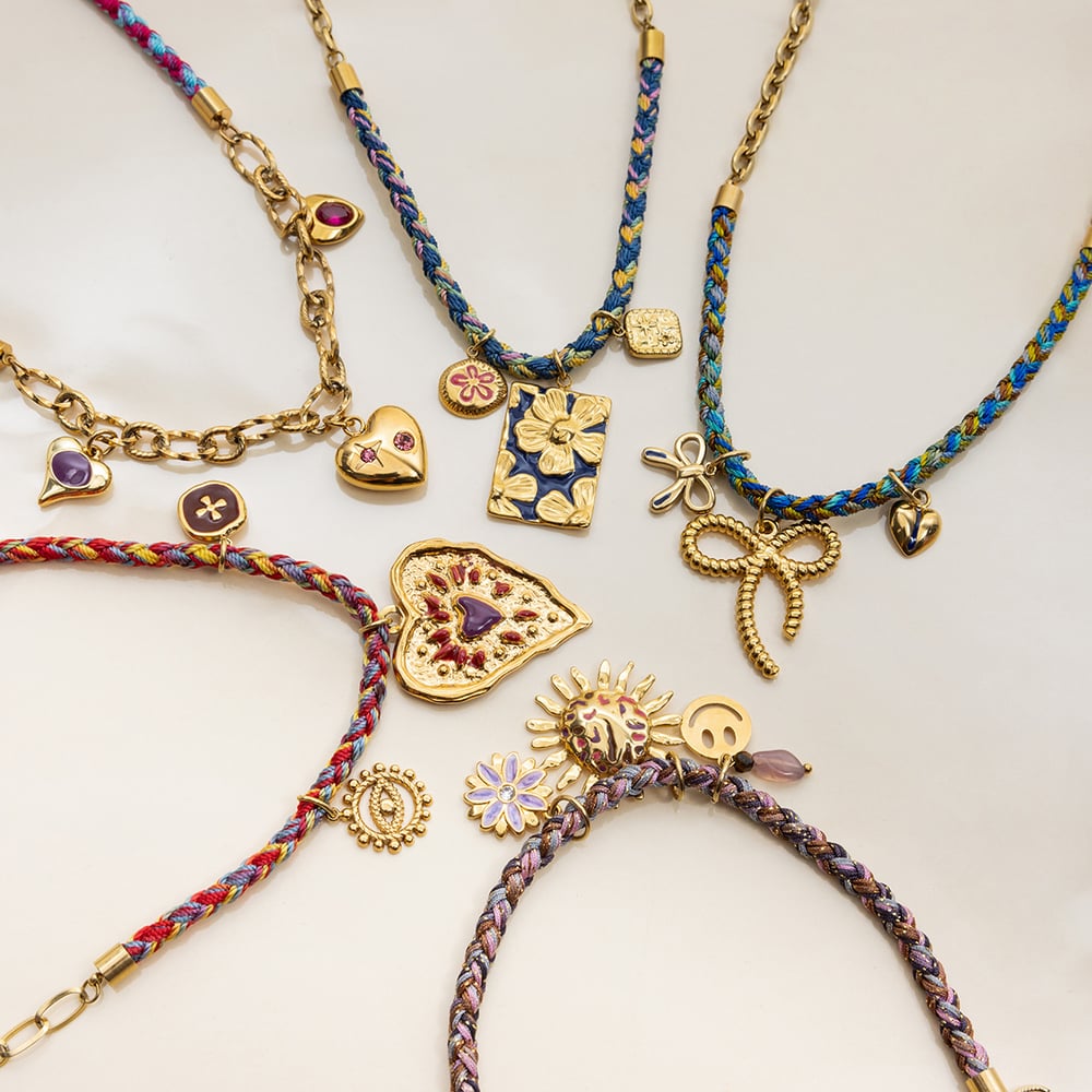 1 Piece Luxurious Shinning Stainless Steel Gold Color Women's Pendant Necklaces Picture6