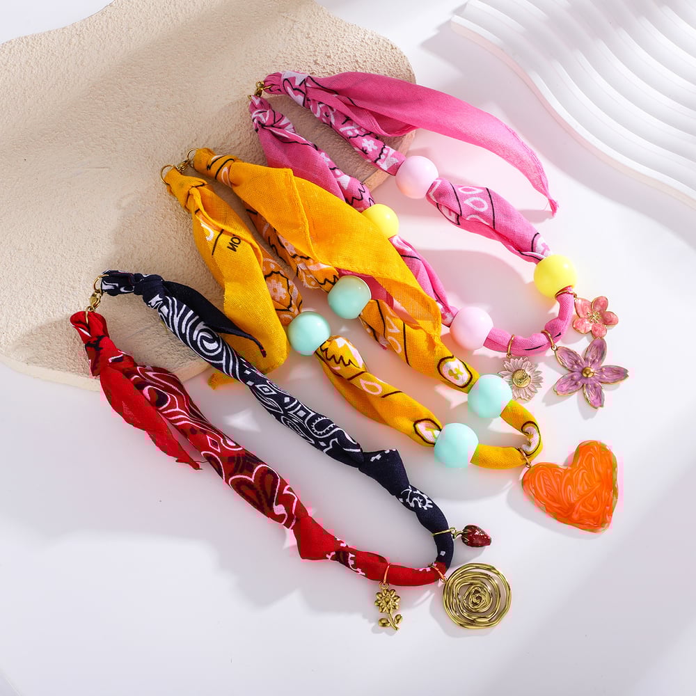 1 Piece Vivid Vacation Heart Stainless Steel Gold Color Women's Pendant Necklaces h5Picture3