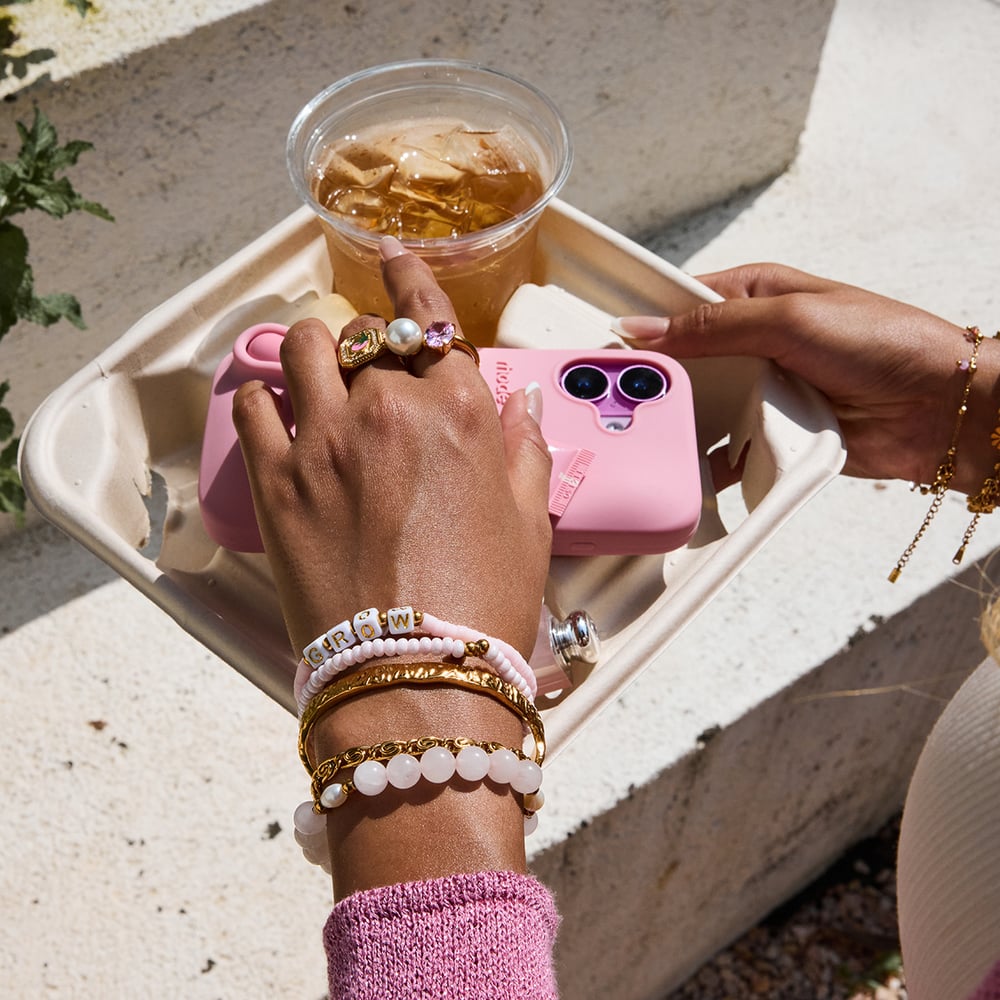 1 Piece Colorful Beads Natural Stones Women's Beaded Bracelets Picture3