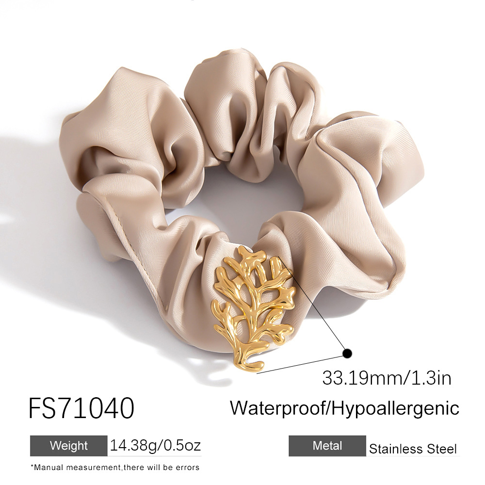 Light Luxury and Simple Women's Hair Rings with Starfish Accessories