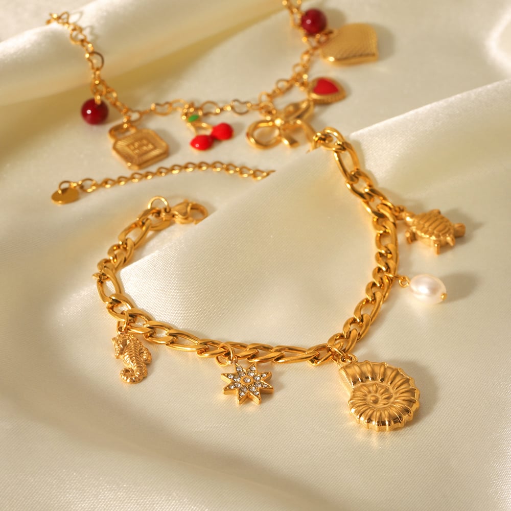 1 Piece Simple Series Daily Bow Knot Stainless Steel Women's Charm Bracelets h5Picture3