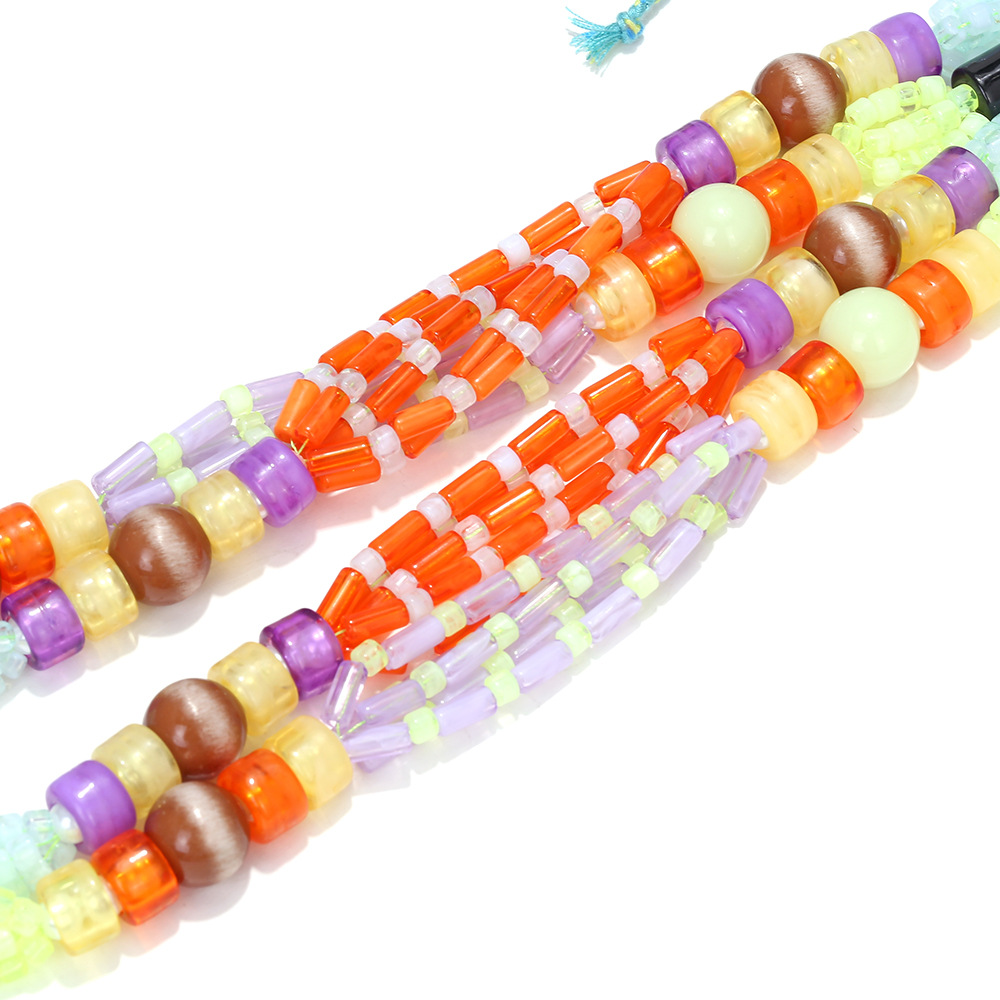 1 Piece Colorful Beaded Necklace h5Picture3