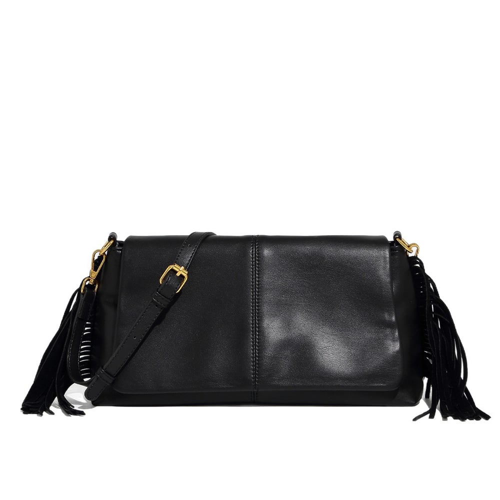 1 Piece Simple Series Elegant Tassel PU Women's Shoulder Bags h5Picture4