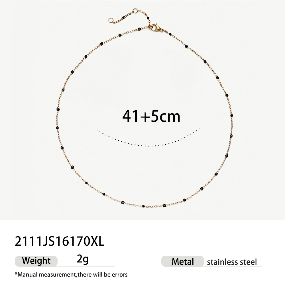 Retro Doğal Taş Kolye Seti