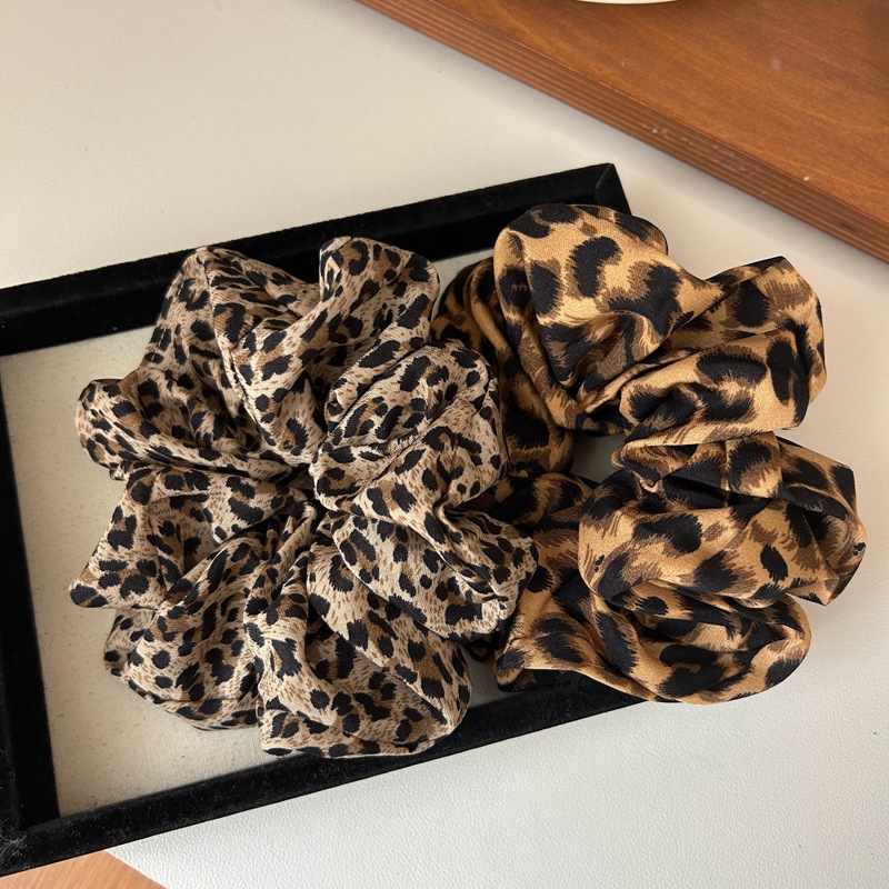 1 Piece Simple Series Classic Leopard Print Fabric Women's Scrunchies h5Picture3