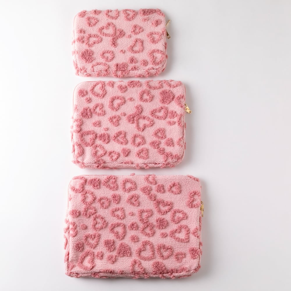 1 Piece Simple Series Cute Heart Polyester Women's Tech Bags