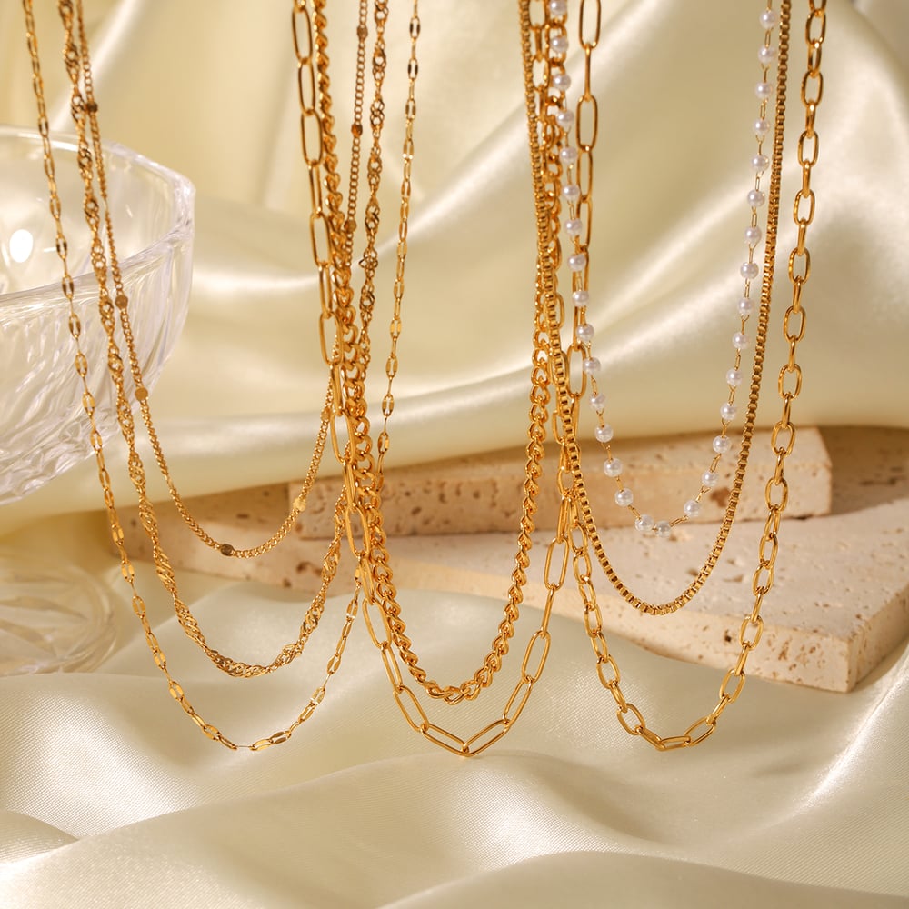 1 Piece Simple Series Daily Heart Stainless Steel   Women's Layered Necklaces h5Picture5