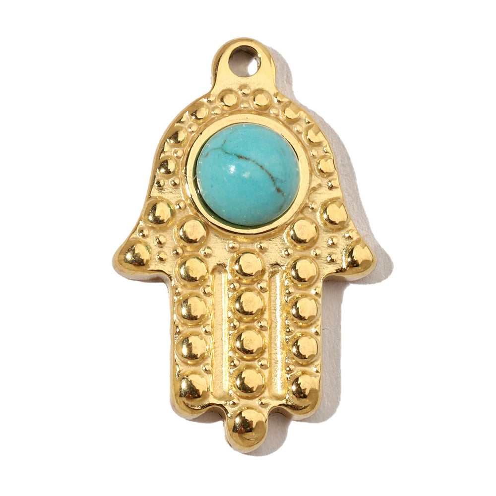 1 Piece Classic Heart Natural Stones Women's Pendants