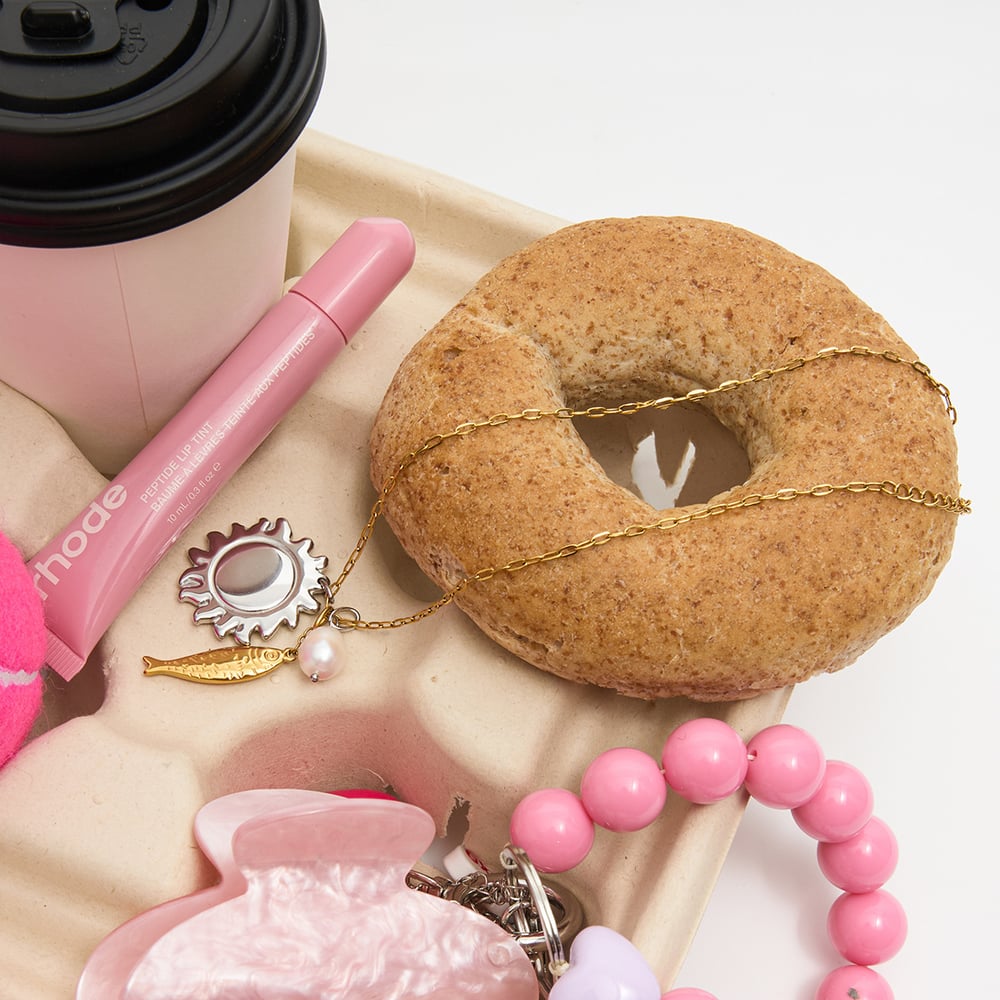 1 Piece Classic Daily Sun Stainless Steel Gold Color Women's Pendant Necklaces Picture6