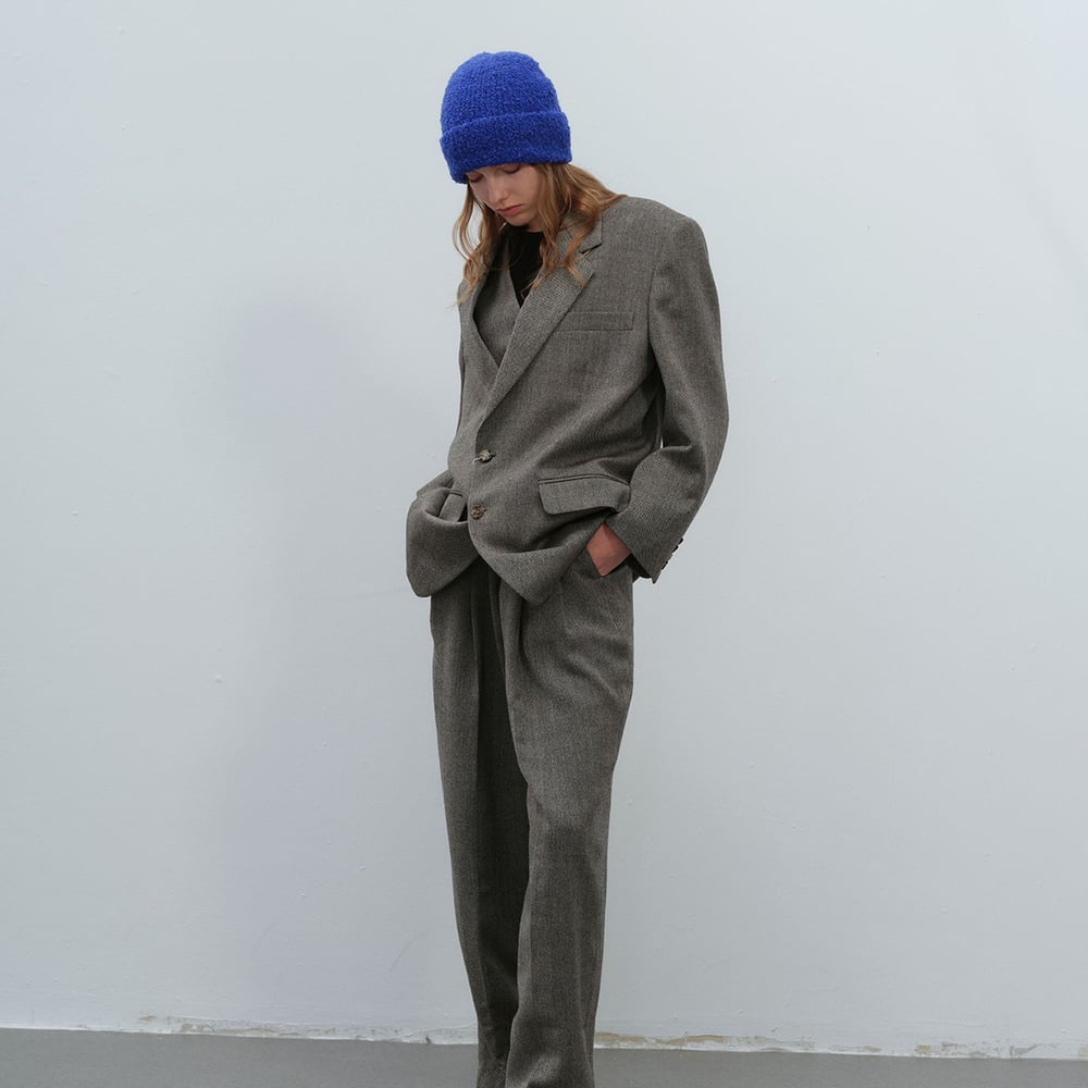 1 Stück Plüsch-Damenhüte aus einfarbigem Polyester h5Bild3