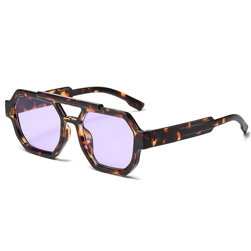 1 Pair Simple Series Daily Patchwork Women's Sunglasses 