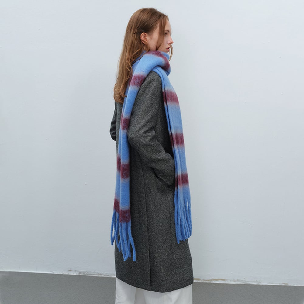 1 Piece Strip Women's Winter Scarve Picture2