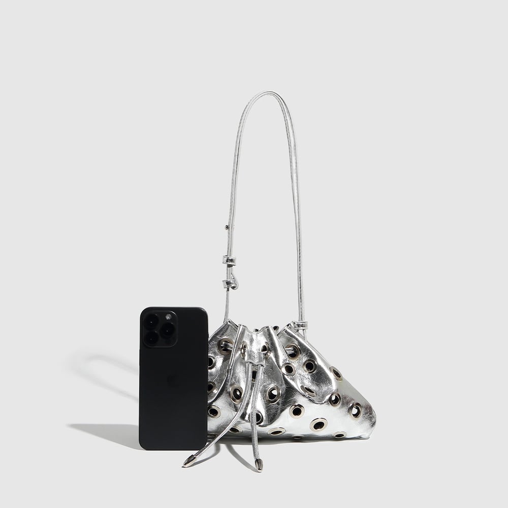 1 Piece Luxurious Series Classic Rivet PU Women's Shoulder Bags Picture4