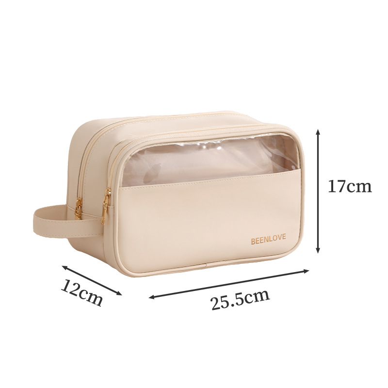 1 Pair Simple Series Simple Letter  Women's Makeup Bags Picture3