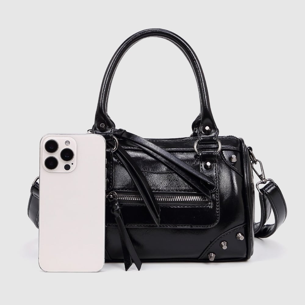 1 Piece Simple Series Casual Solid Color PU Women's Handbags Picture3