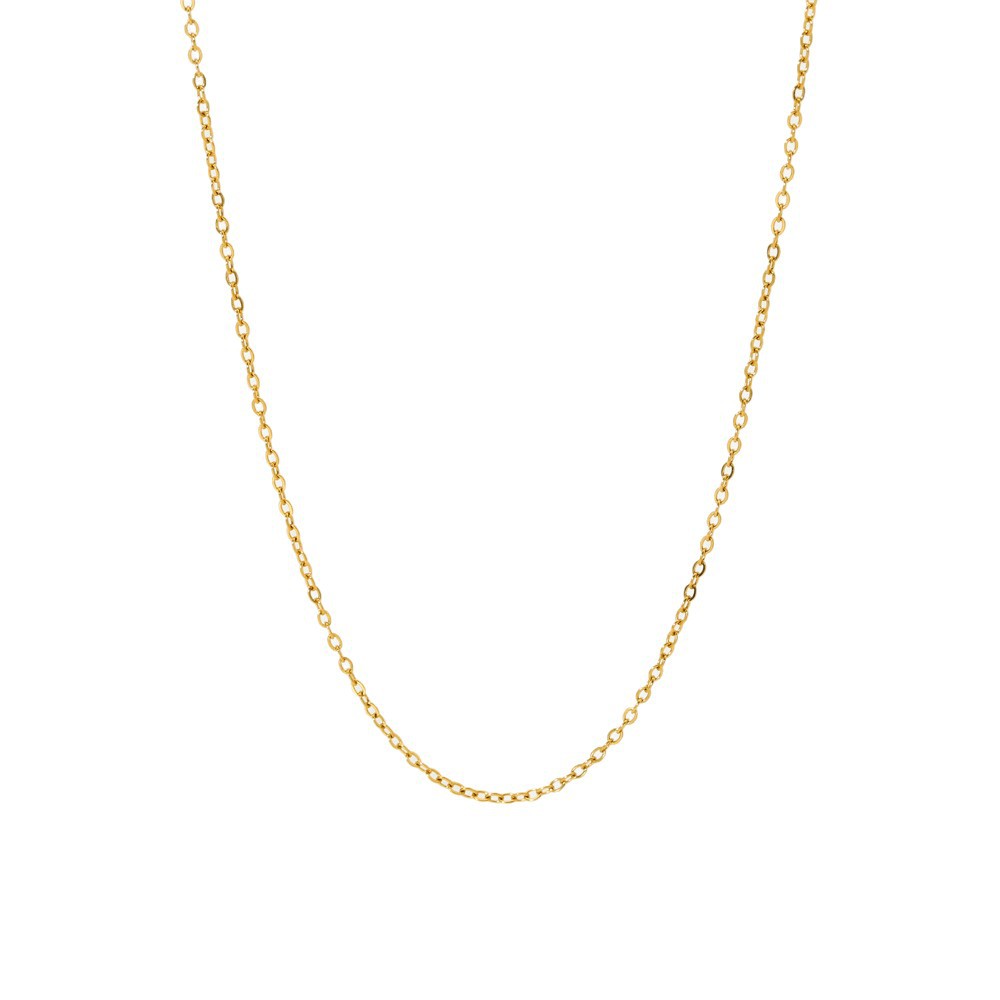 Einfache und stilvolle DIY goldfarbene Edelstahlketten h5Bild5