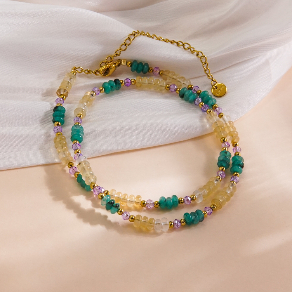 Light Luxury and Elegant Beaded Women's Necklace h5Picture3