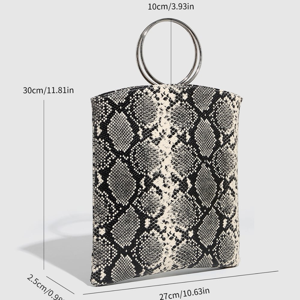 1 Piece Classic Series Classic Mixed Color PU Women's Handbags