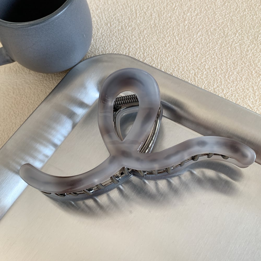 1 Pair Simple Series Casual Geometric Acetate Women's Hair Claws