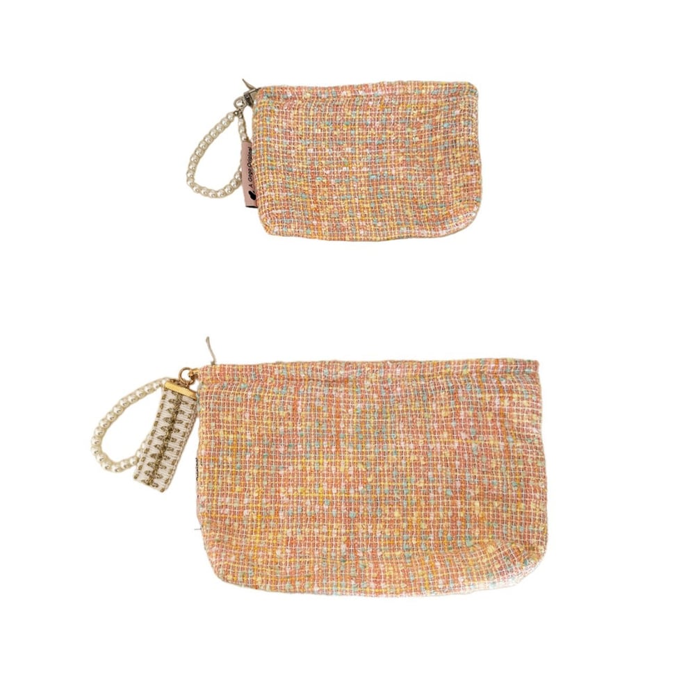 1 Piece Simple Series Classic Mixed Color Polyester Women's Makeup Bags Picture3