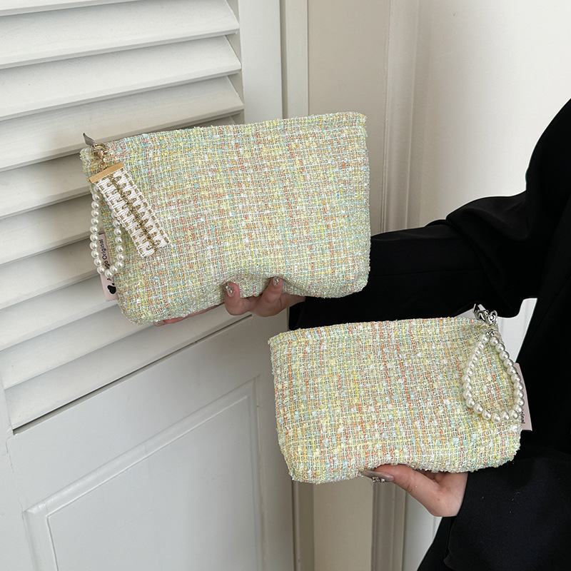 1 Piece Simple Series Classic Mixed Color Polyester Women's Makeup Bags Picture4