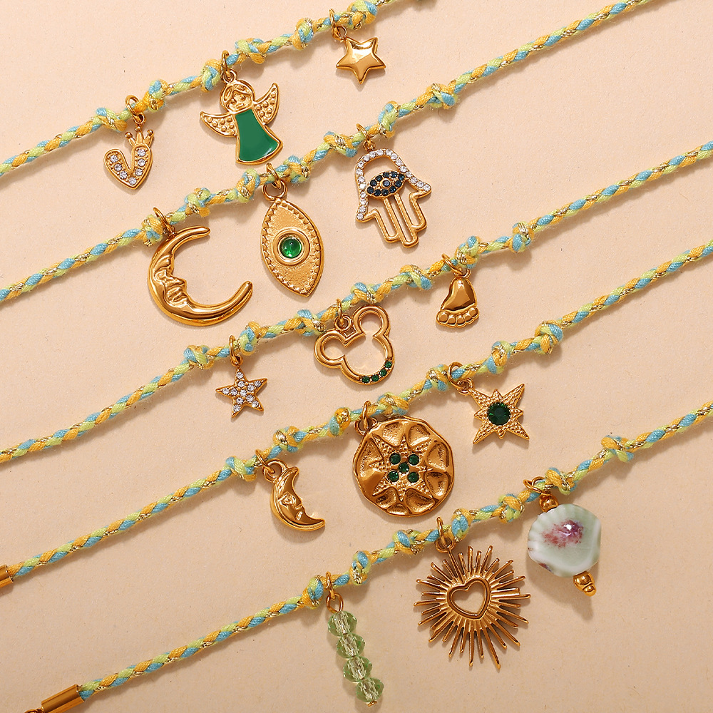 Ensemble de colliers pendentifs DIY en forme de poisson Image2