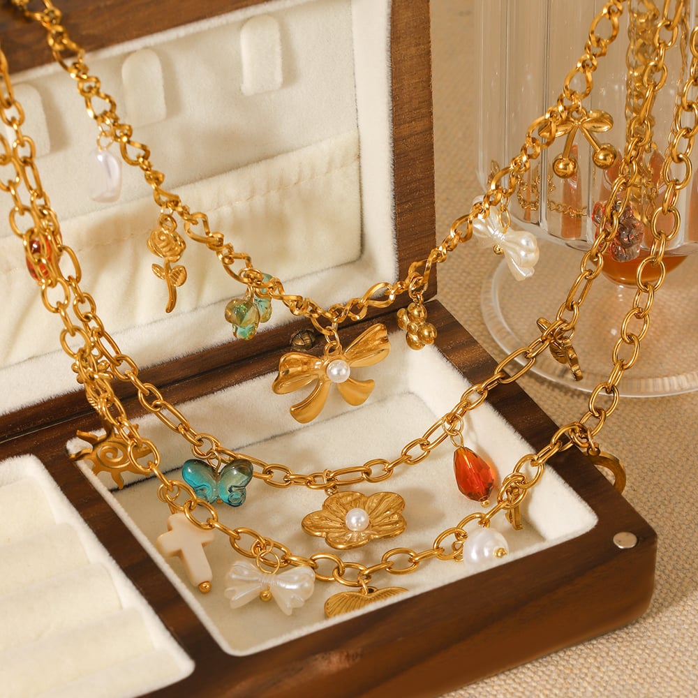 1 Pair Simple Series Vacation Turtle Stainless Steel  Women's Pendant Necklaces Picture7